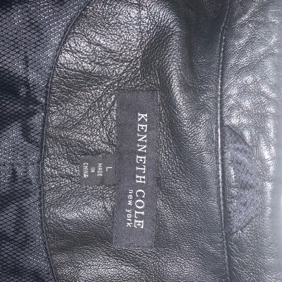 Women’s black leather jacket - Picture 6 of 13